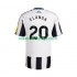 Camisola Newcastle United Elanga 20 Homem Equipamento Primeiro 2025-2026 Manga Curta